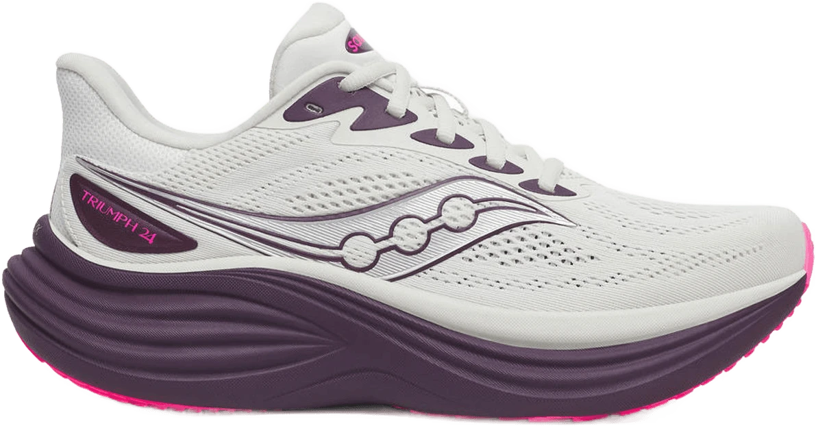 Saucony Triumph 24 hardloopschoen voor dames – Paars