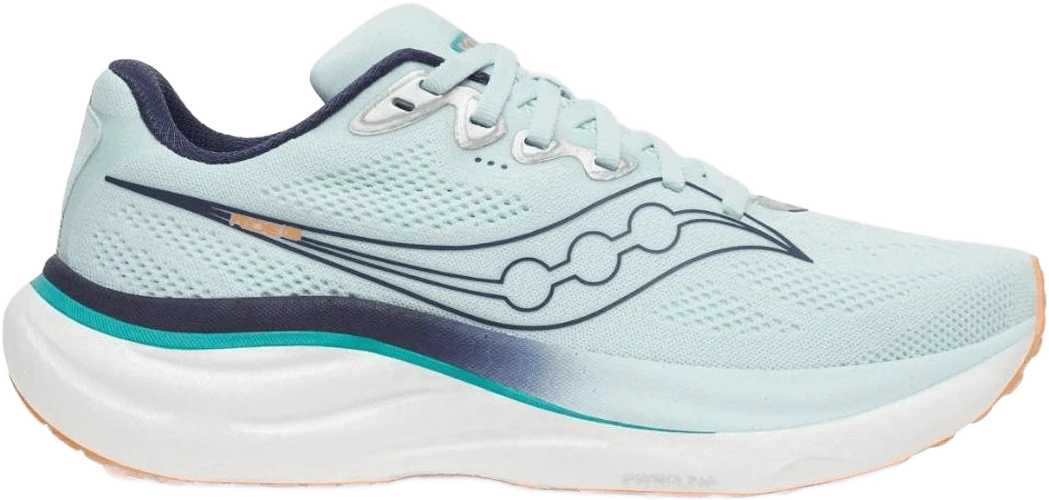 Saucony RIDE 19 hardloopschoen voor dames – Blauw