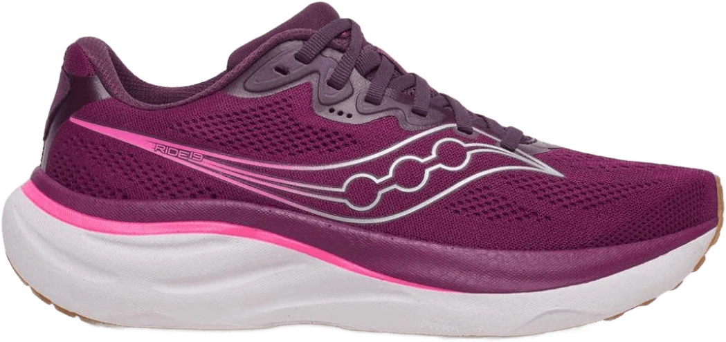 Saucony RIDE 19 hardloopschoen voor dames – Paars