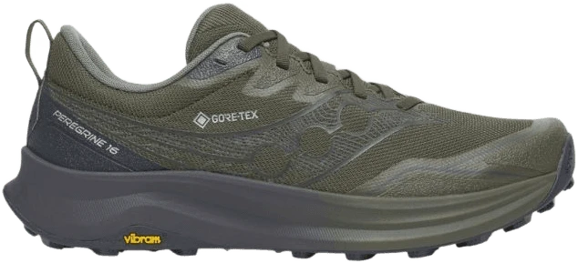 Saucony PEREGRINE 16 GTX hardloopschoen voor heren – Groen