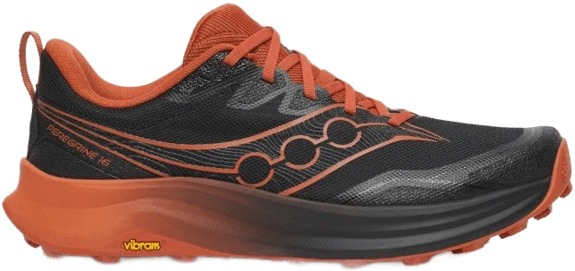 Saucony PEREGRINE 16 hardloopschoen voor heren – Zwart