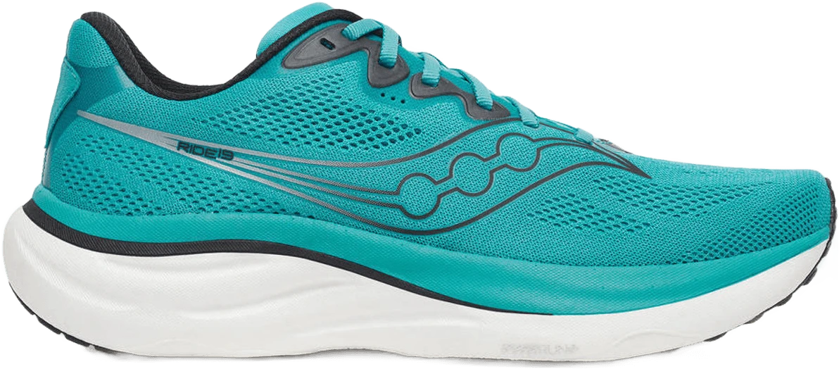 Saucony RIDE 19 hardloopschoen voor heren – Blauw