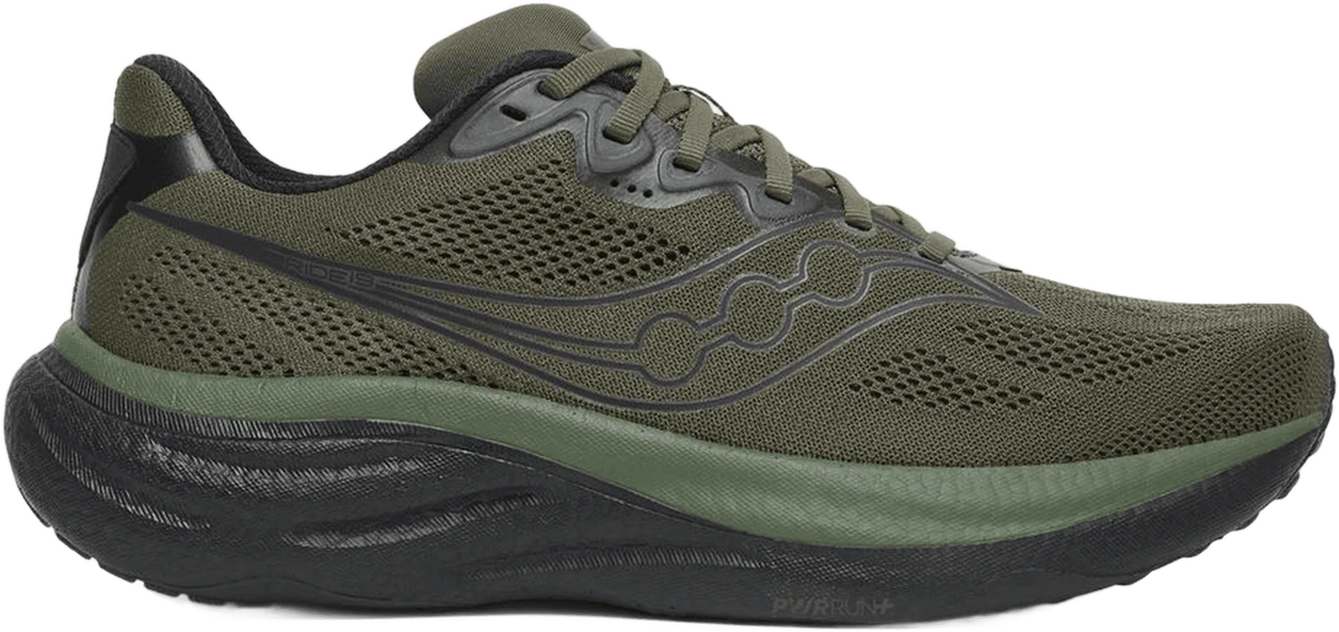 Saucony RIDE 19 hardloopschoen voor heren – Groen