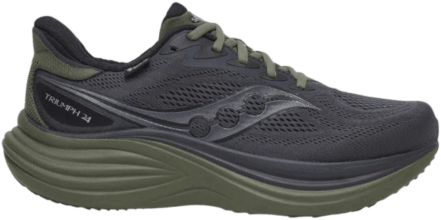 Saucony Triumph 24 GTX hardloopschoen voor heren – Groen