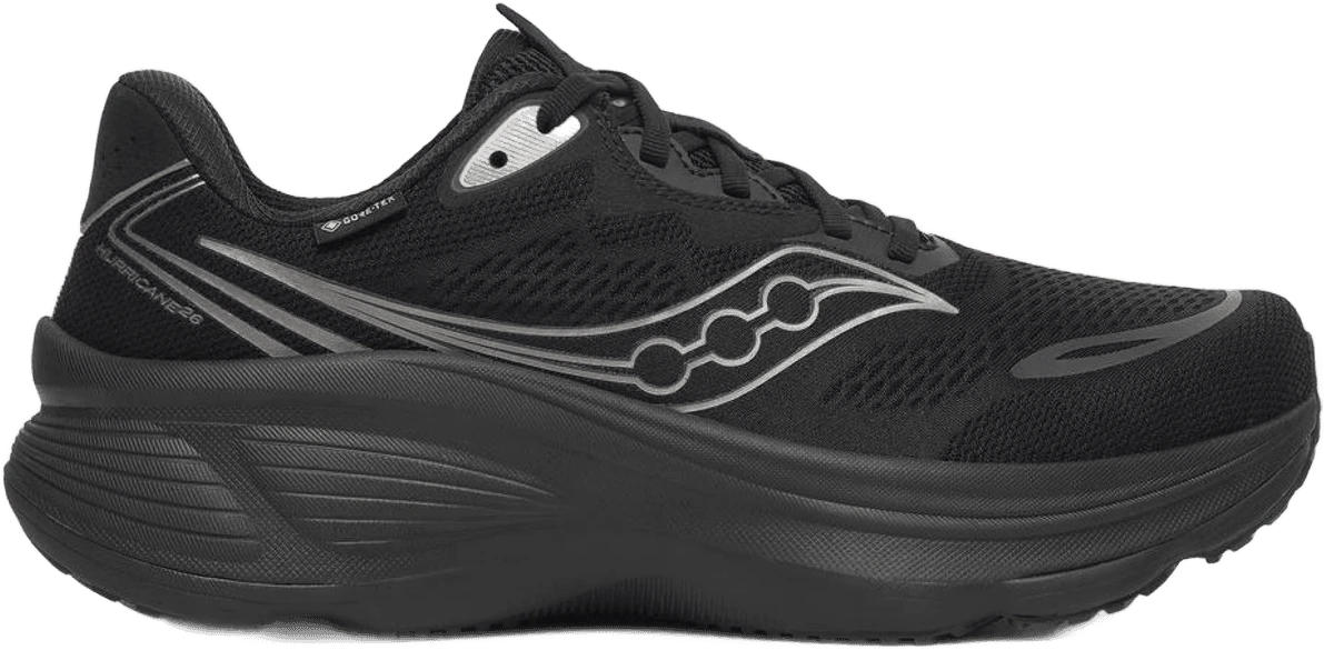 Saucony Hurricane 26 GTX hardloopschoen voor heren – Zwart
