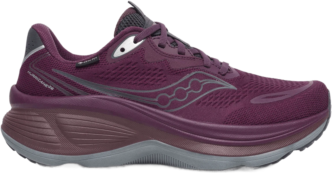 Saucony Hurricane 26 GTX hardloopschoen voor dames – Paars