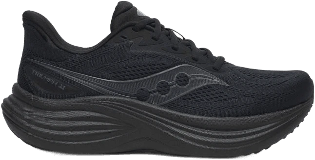 Saucony Triumph 24 Wide hardloopschoen voor heren – Zwart