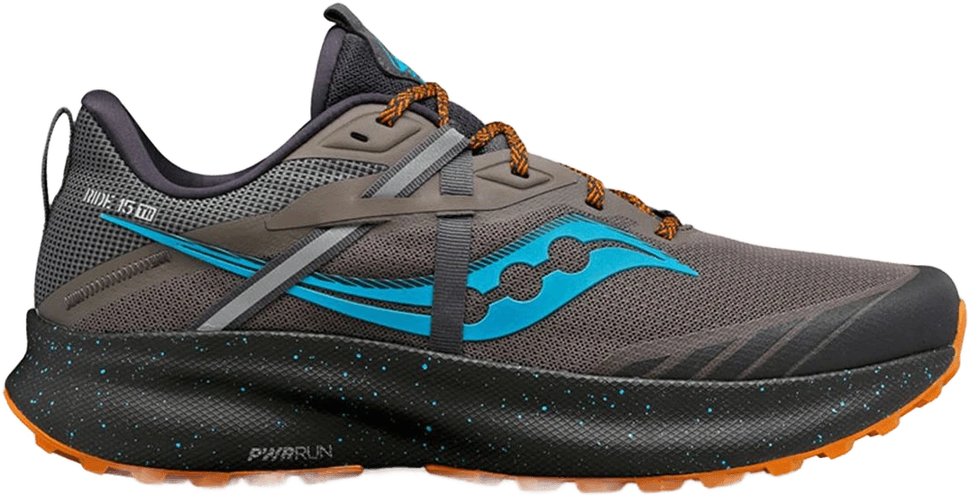 Saucony Ride 15 TR hardloopschoen voor heren – Grijs