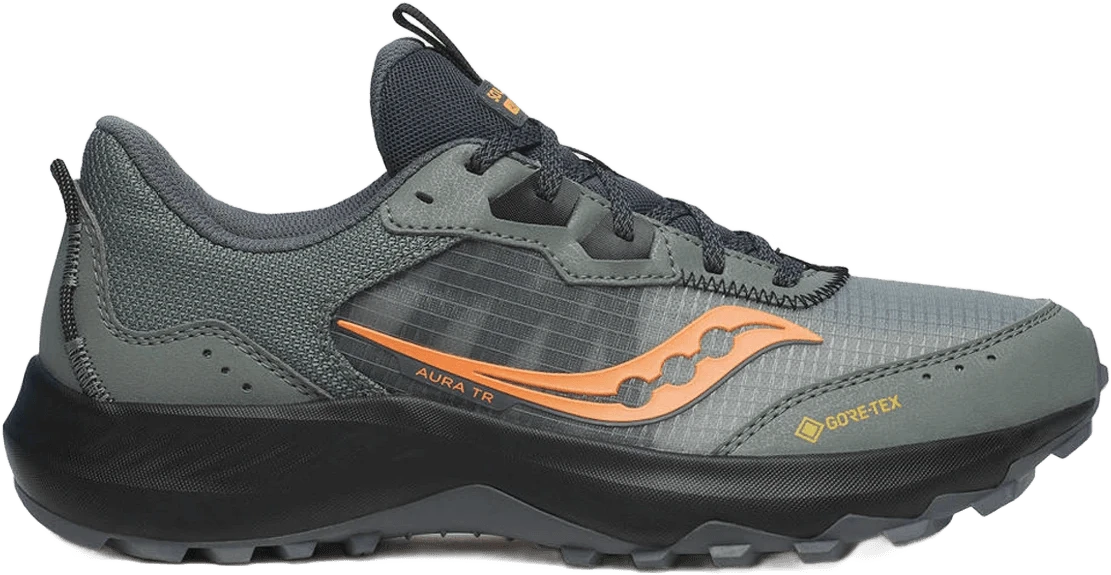 Saucony Aura TR GTX hardloopschoen voor heren – Grijs