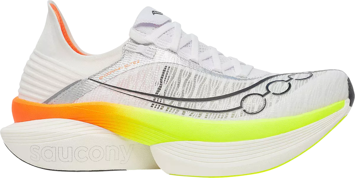 Saucony ENDORPHIN ELITE 2 unisex hardloopschoen – Wit