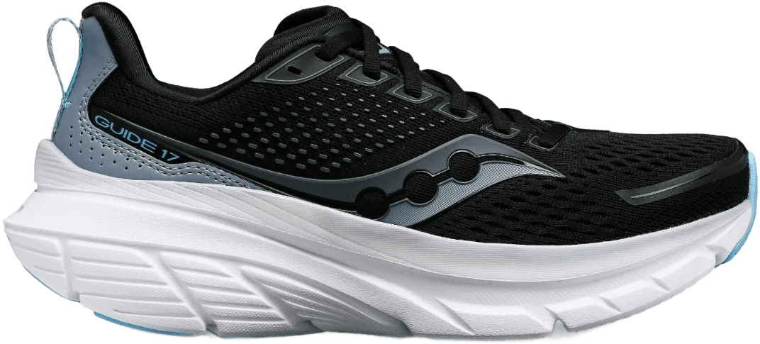 Saucony Guide 17 hardloopschoen voor dames – Zwart