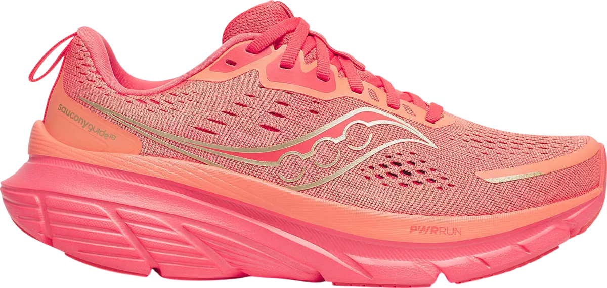 Saucony GUIDE 18 hardloopschoen voor dames – Rood