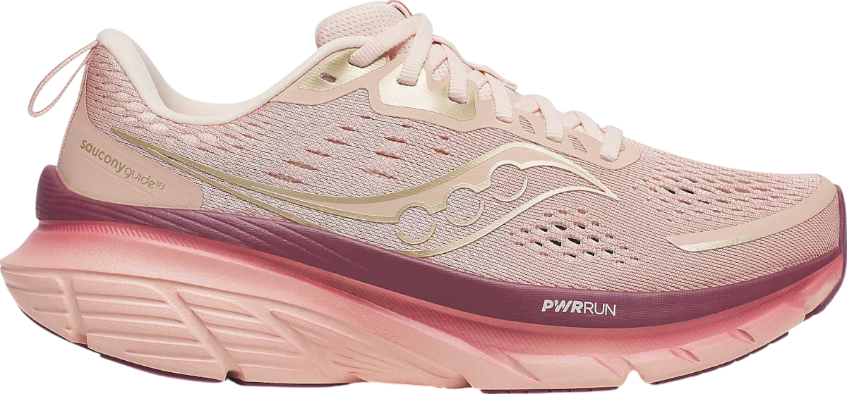 Saucony GUIDE 18 hardloopschoen voor dames – Roze