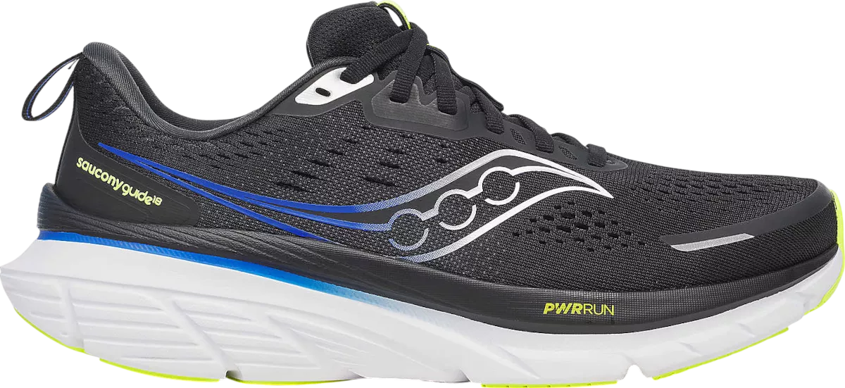 Saucony GUIDE 18 hardloopschoen voor heren – Zwart