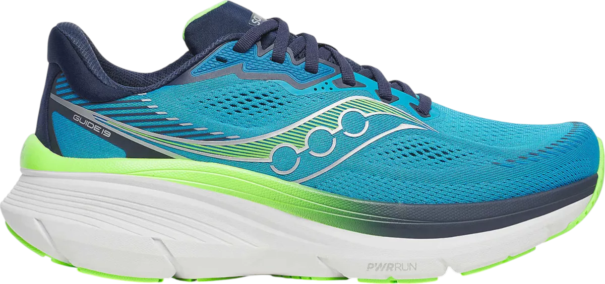 Saucony GUIDE 19 hardloopschoen voor heren – Blauw