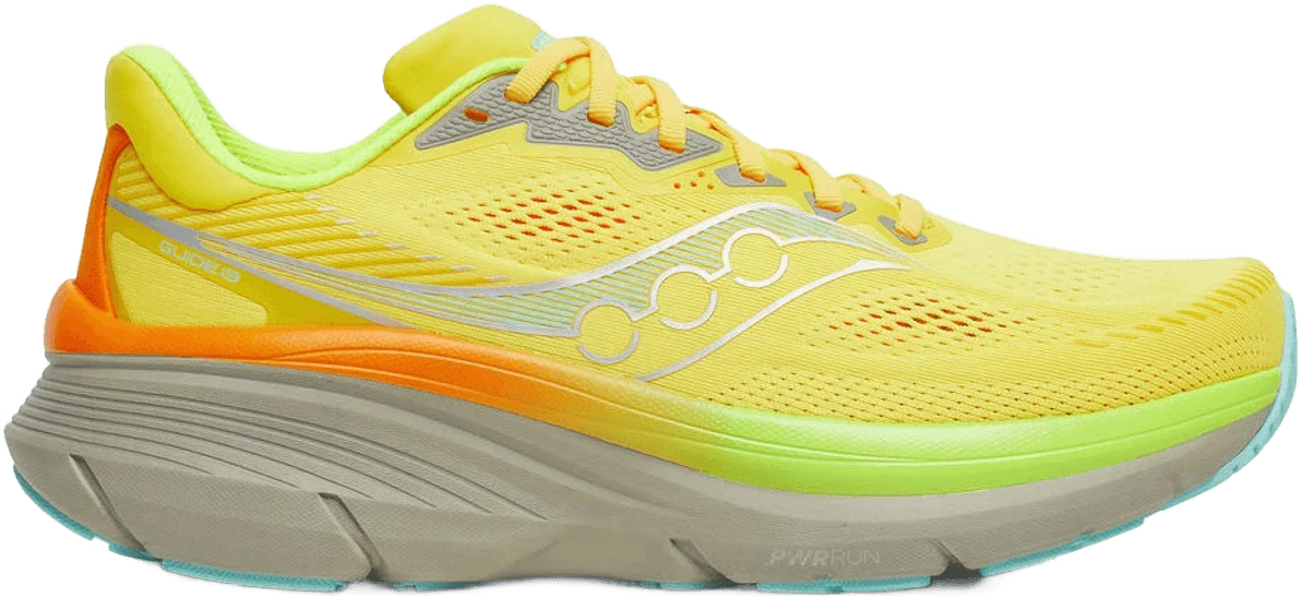 Saucony GUIDE 19 hardloopschoen voor heren – Geel