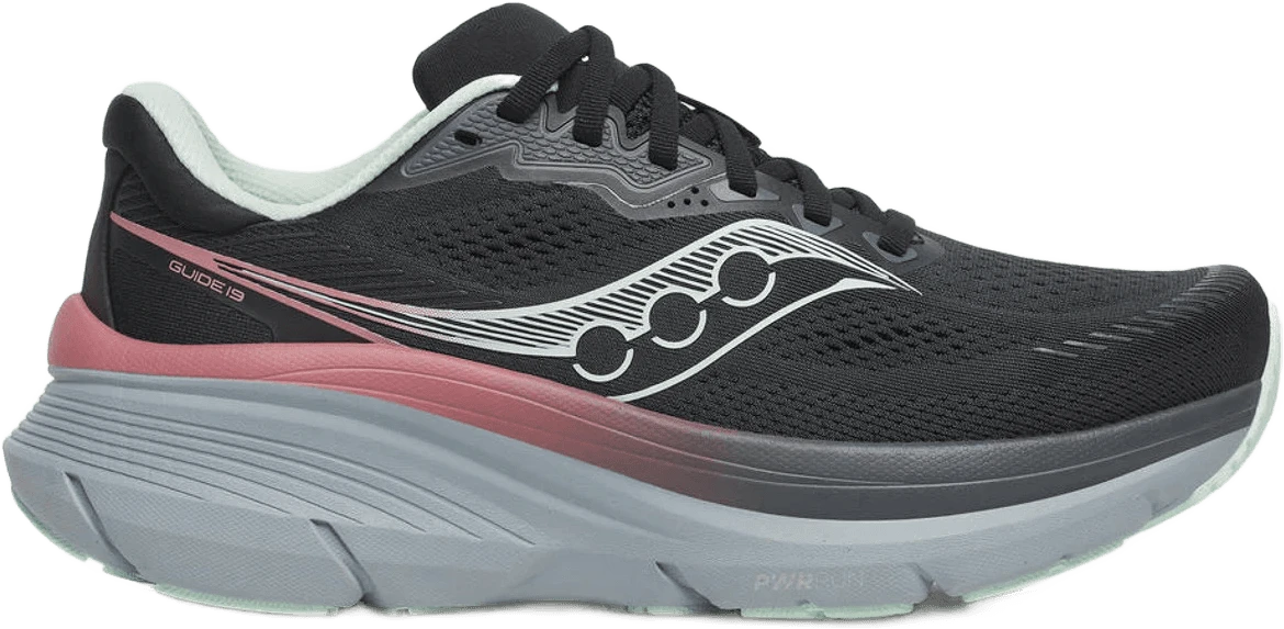 Saucony GUIDE 19 hardloopschoen voor dames – Zwart