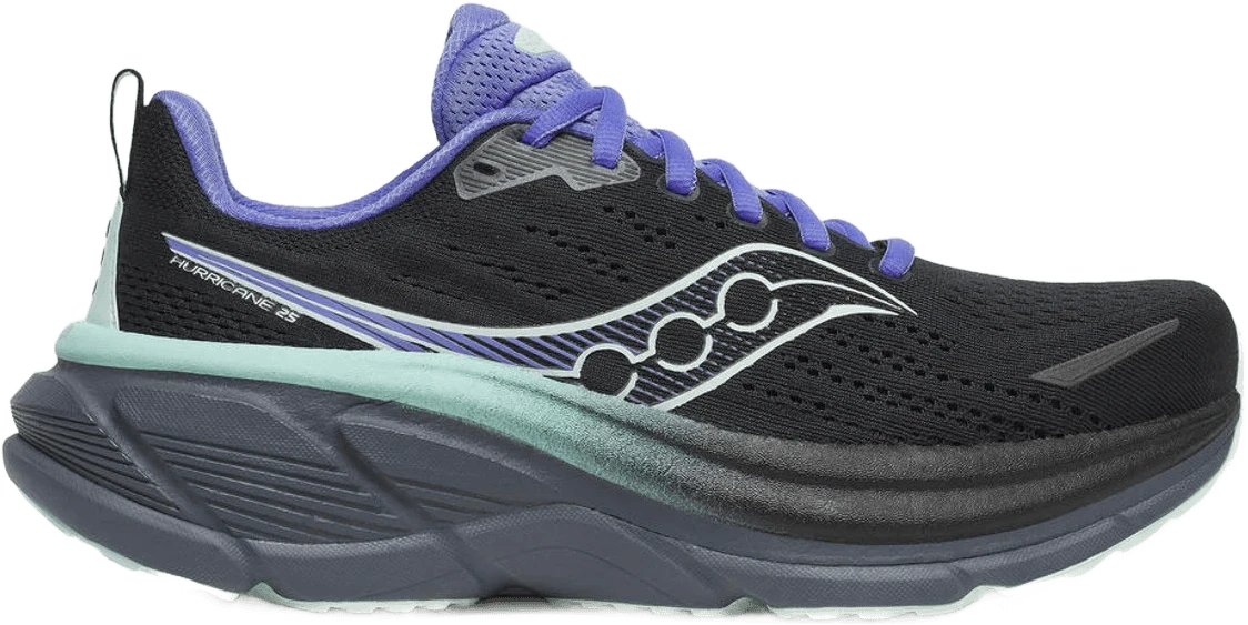 Saucony HURRICANE 25 hardloopschoen voor dames – Zwart