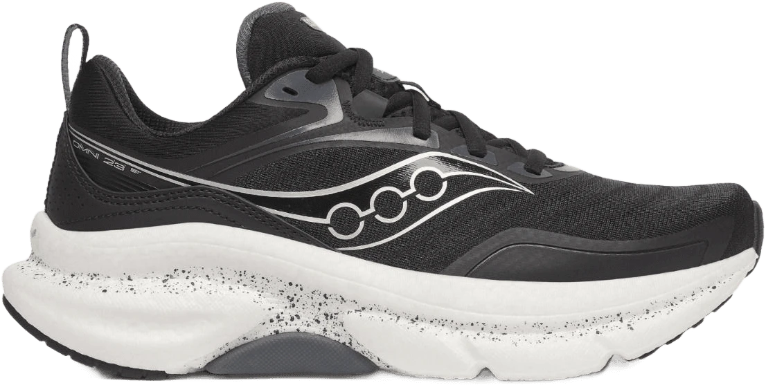 Saucony Omni 23 ST hardloopschoen voor heren – Zwart