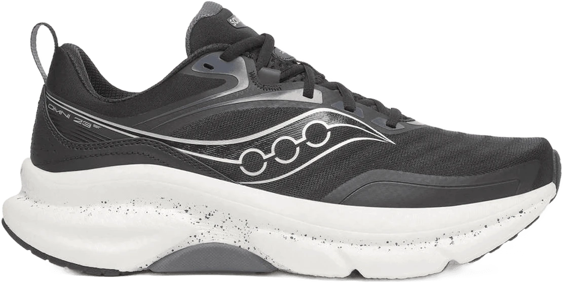 Saucony Omni ST 23 hardloopschoen voor dames – Zwart
