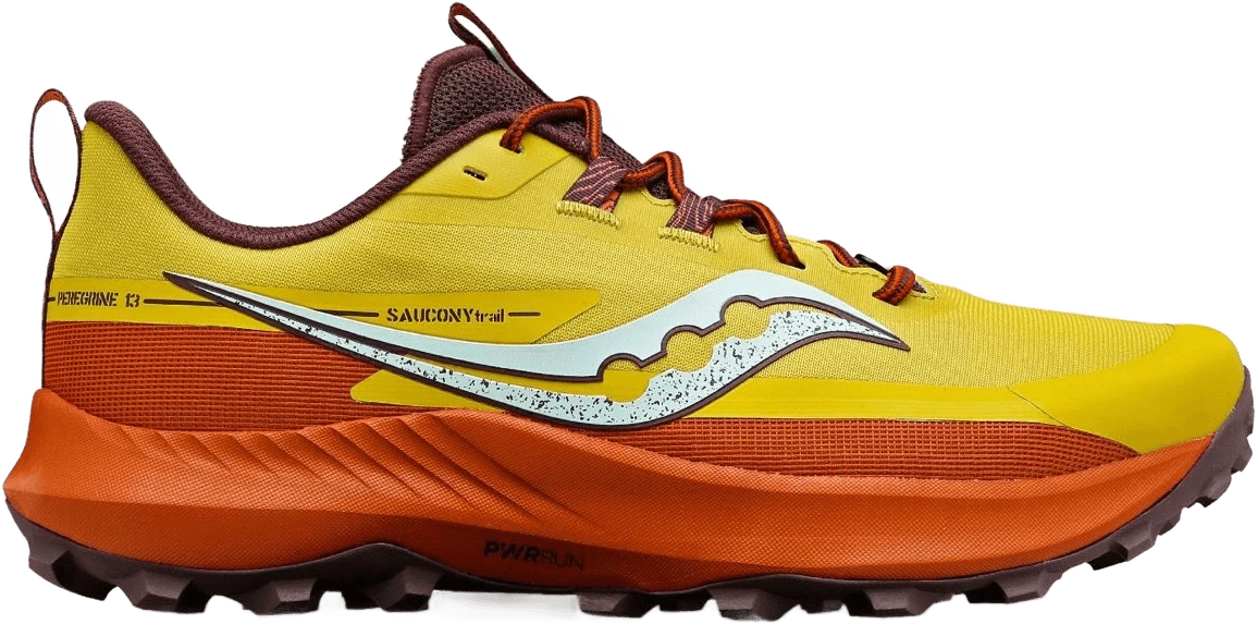 Saucony Peregrine 13 hardloopschoen voor dames – Geel