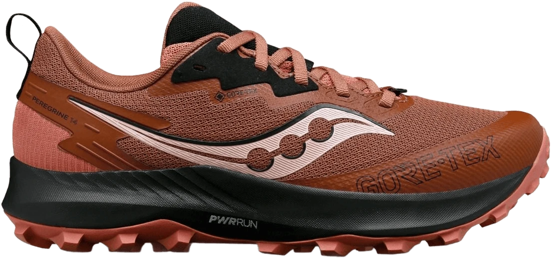 Saucony Peregrine 14 GTX hardloopschoen voor dames – Rood