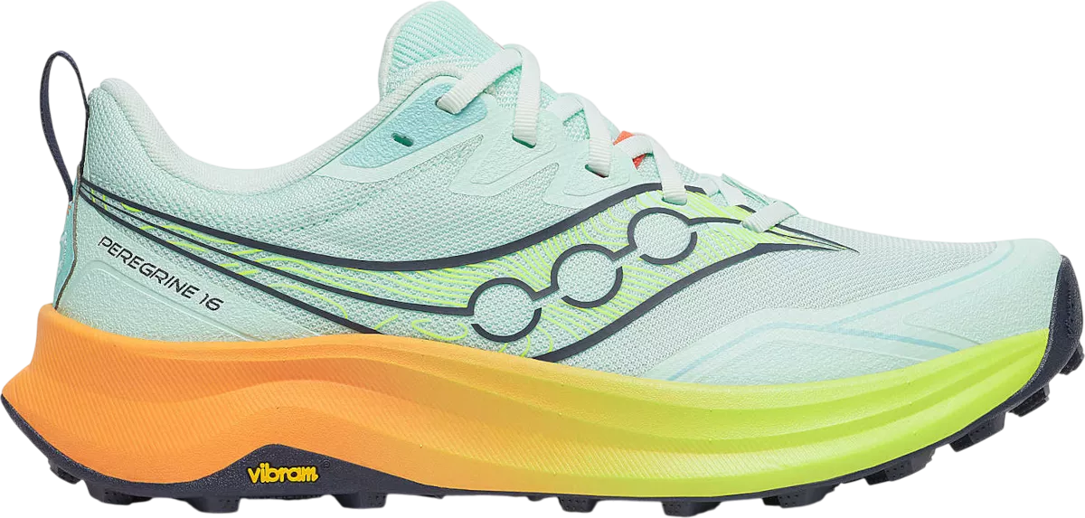 Saucony PEREGRINE 16 hardloopschoen voor dames – Blauw
