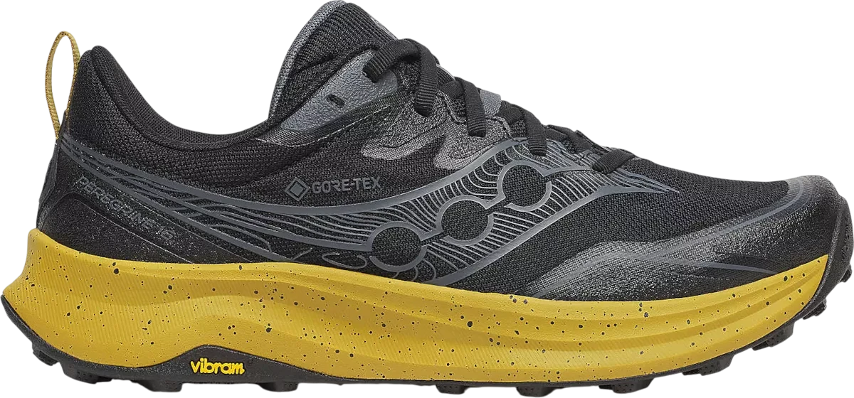 Saucony PEREGRINE 16 GTX hardloopschoen voor heren – Zwart