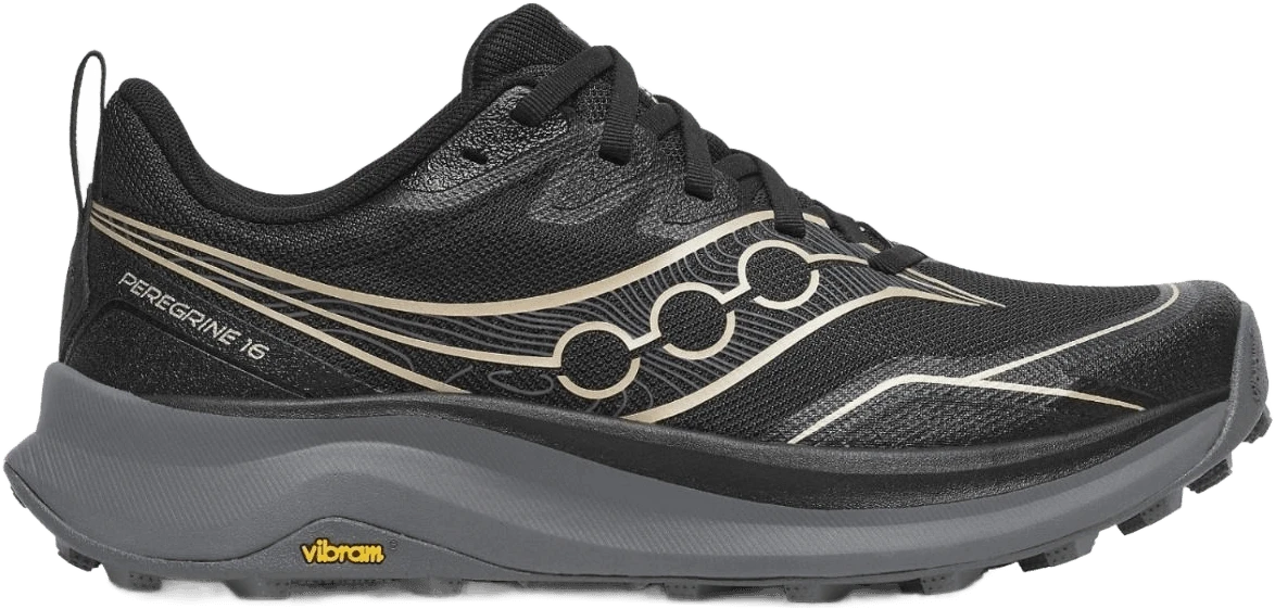 Saucony PEREGRINE 16 hardloopschoen voor dames – Zwart