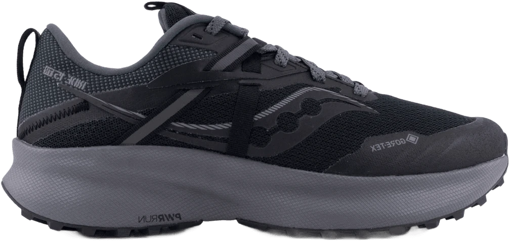 Saucony Ride 15 TR GTX hardloopschoen voor dames – Zwart