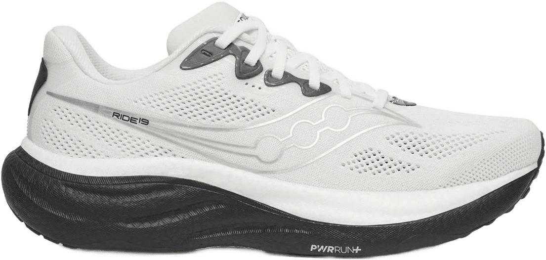 Saucony RIDE 19 hardloopschoen voor heren – Wit