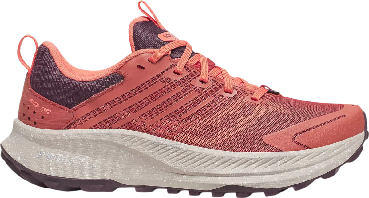 Saucony RIDE TR2 hardloopschoen voor dames – Rood