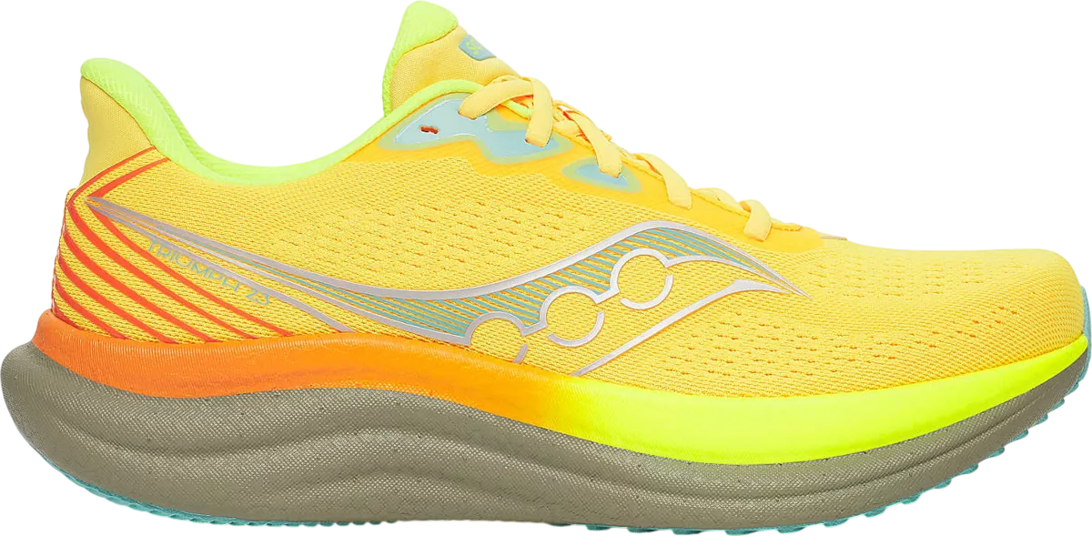 Saucony TRIUMPH 23 hardloopschoen voor heren – Geel