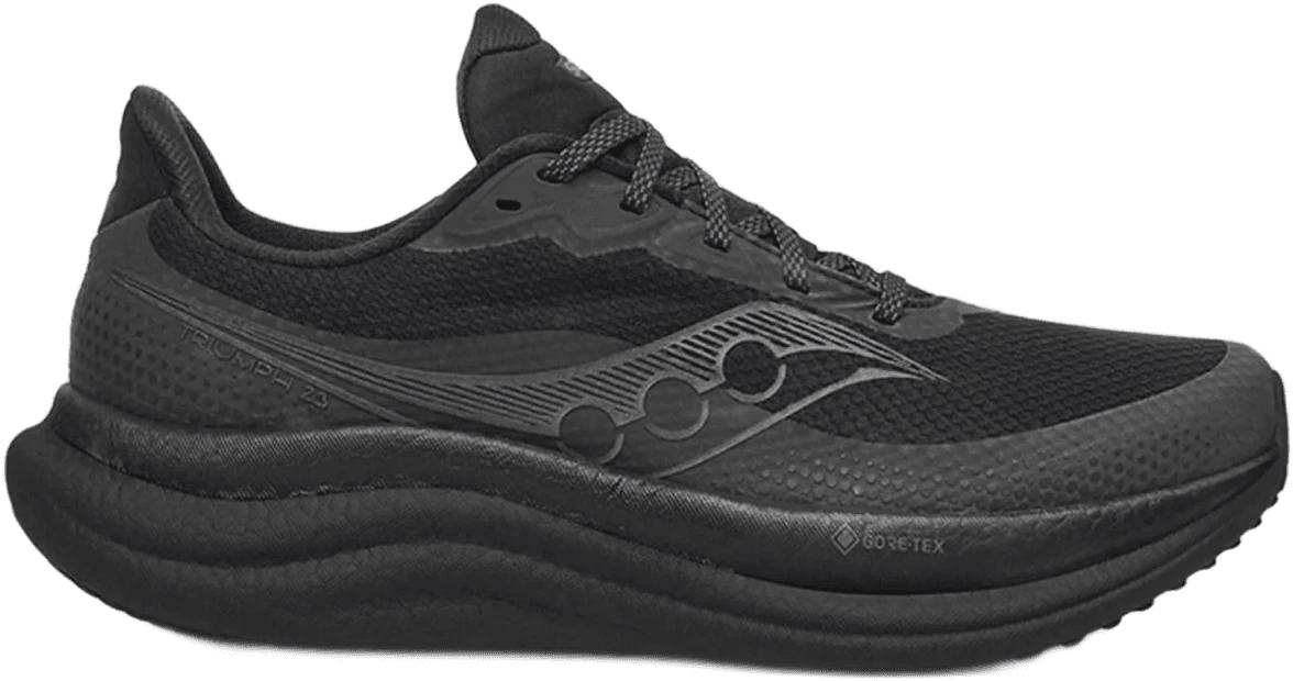 Saucony TRIUMPH 23 GTX hardloopschoen voor heren – Zwart