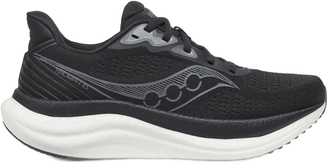 Saucony Triumph 23 Wide hardloopschoen voor dames – Zwart