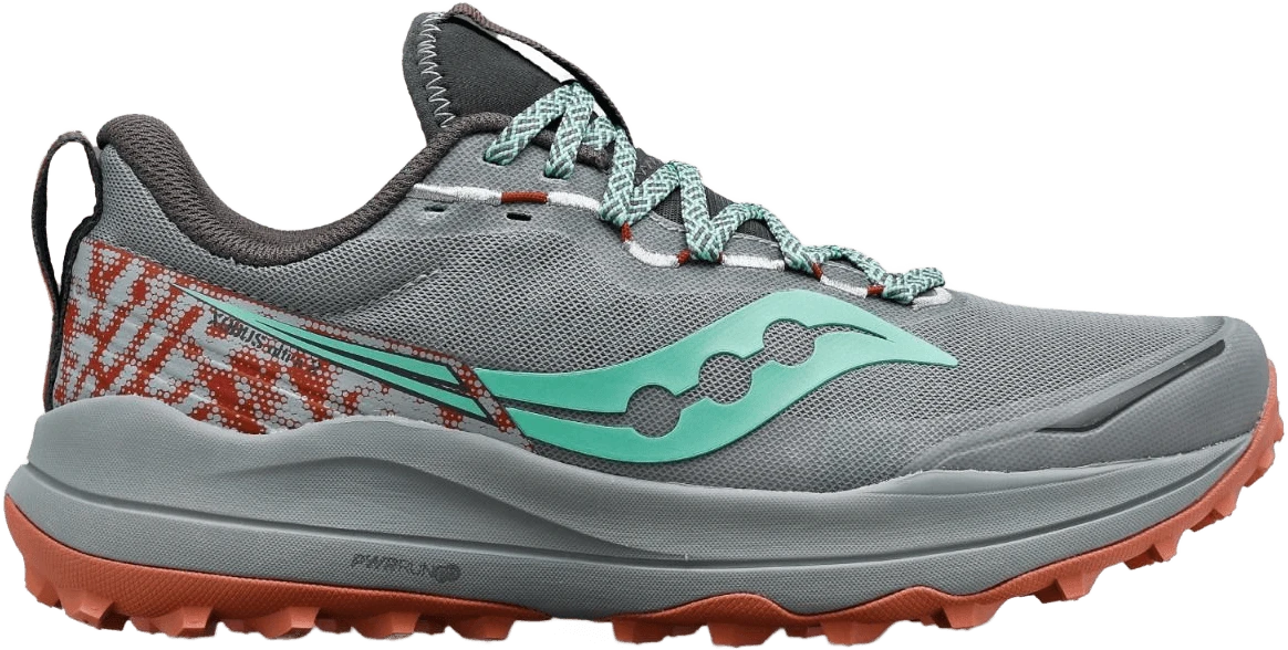 Saucony Xodus Ultra 2 hardloopschoen voor dames – Grijs