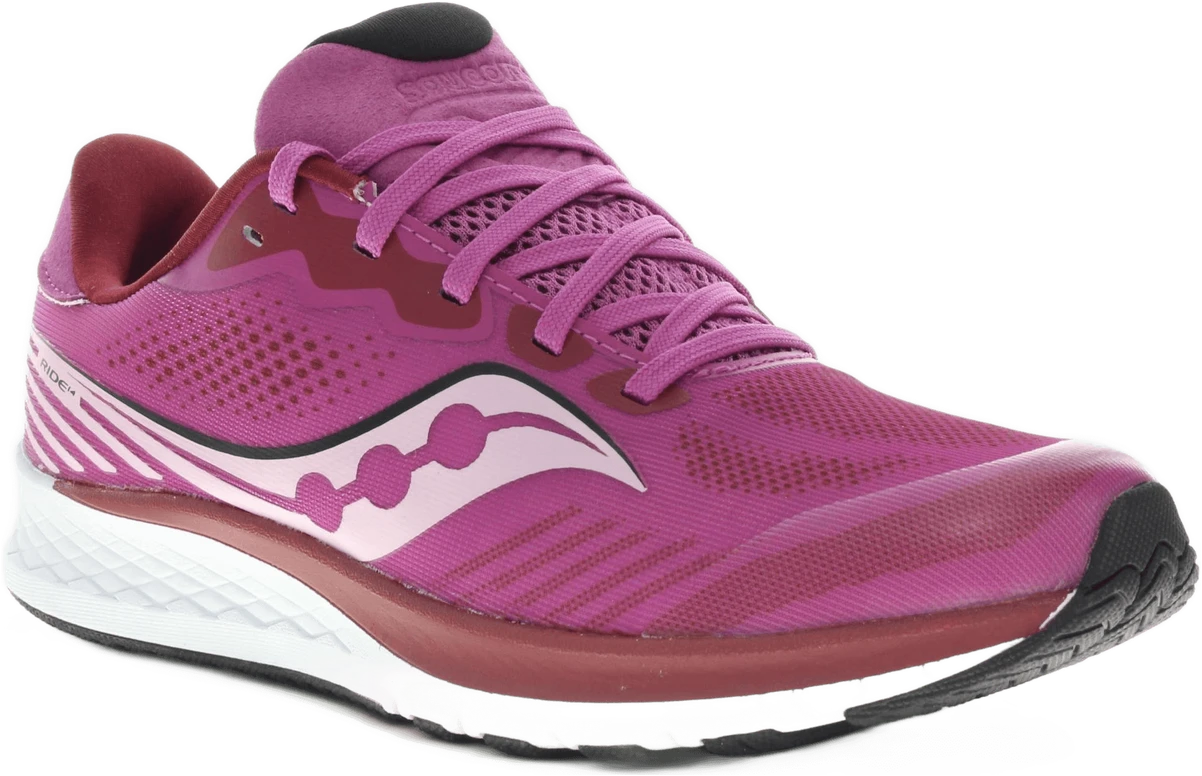 Saucony Rij 14 Meisje hardloopschoen voor kinderen – Roze